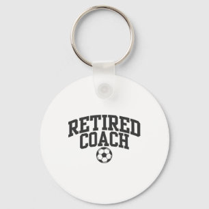 Rentner-Trainer Fußballteam Mentor _1 Schlüsselanhänger