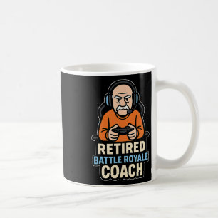 Rentner Ttle Royale Trainer Lustiger Gamer Älterer Kaffeetasse