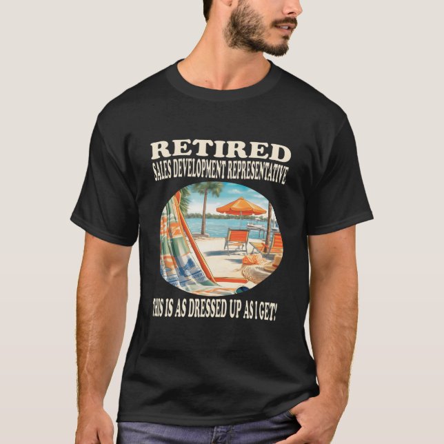 Rentner Vertriebsentwicklung Entspannung T-Shirt (Vorderseite)