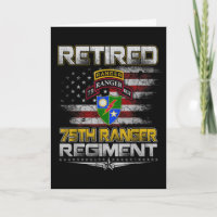 Rentner Veteran des 75. Ranger-Regiments Patriotis
