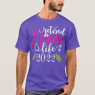Rentnerin Krankenschwester 2022 Geschenk zur Rente T-Shirt