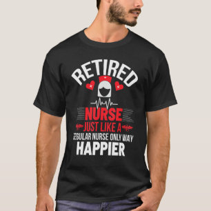 Rentnerin-Krankenschwester-Ebenso Eine Regelmäßige T-Shirt