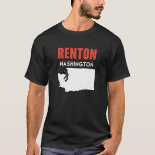 Renton Washington USA Staat America Travel Washing T-Shirt