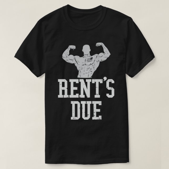 Rent's Due For Weightlifter Pullover  (Design vorne)