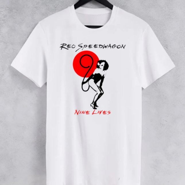 Reo Speedwagon Nine Lives Unisex T - Shirt (Von Creator hochgeladen)