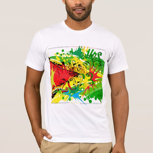 Rep of GUYANA MASHRAMANI L111-2023 Jaguar T-Shirt (Vorderseite)