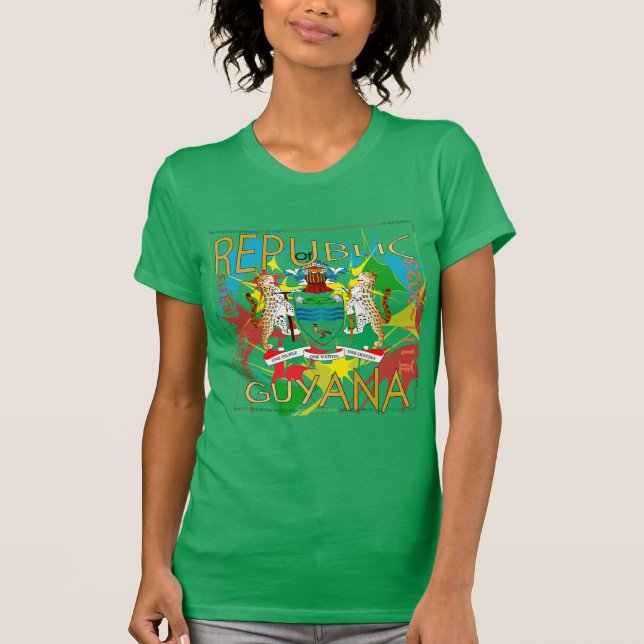 Rep. of GUYANA MASHRAMANI L111-2023 T - Shirt (Vorderseite)