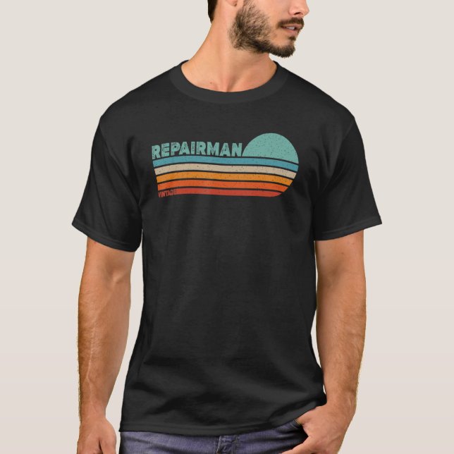 REPAIRMAN-Stellenberuf T-Shirt (Vorderseite)
