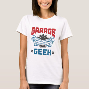 Reparatur des Auto von Garage Geek T-Shirt
