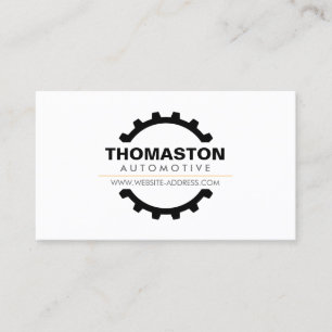 Reparatur des Auto von Motorrädern, Mechanik Visitenkarte