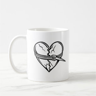 Reparatur eines gebrochenen Herzens Kaffeetasse