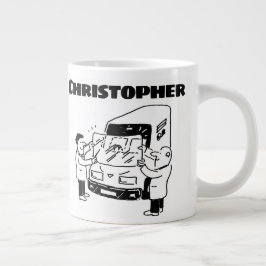 Reparatur und Austausch von Windschutzscheiben Jumbo-Tasse