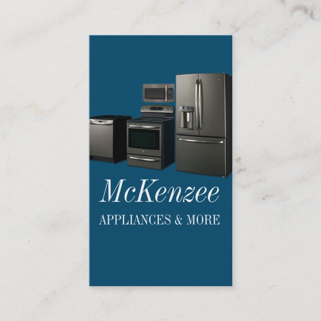 Reparatur von Ausrüstungen Visitenkarte (Vorderseite)