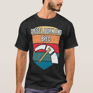 Reparatur von Auto mit Geborenem und gezüchtetem D T-Shirt