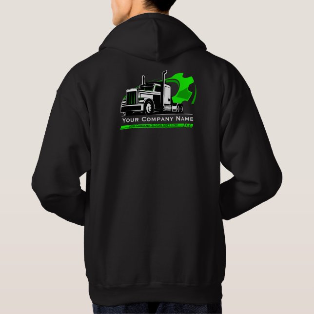 Reparatur von beruflichen LKW-Abschleppanlagen Hoodie (Rückseite)