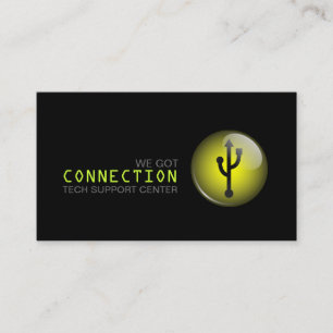 Reparatur von Computern, Technik, Support Visitenk Visitenkarte