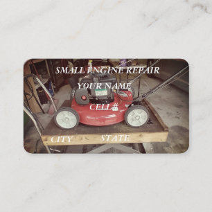 Reparatur von kleinen Motoren Visitenkarte