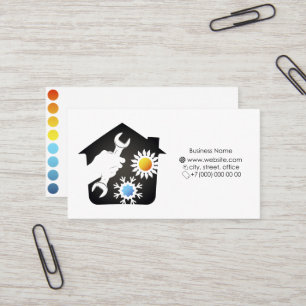 Reparatur von Klimaanlagen für Visitenkarten Visitenkarte