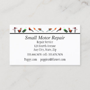Reparatur von Motor-PCs für kleine Unternehmen Visitenkarte