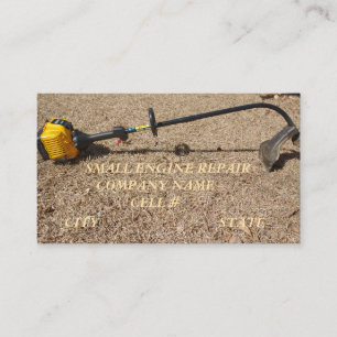 Reparaturkarte für kleine Motor Visitenkarte