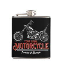 Reparaturshop für personalisierte Motorräder