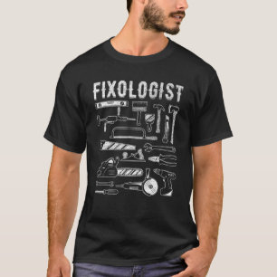 Reparaturtechniker des Tischlers Reparateur Tech D T-Shirt