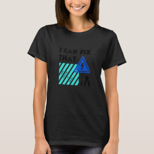 Repariere diesen elektronischen Arbeiter Elektrike T-Shirt