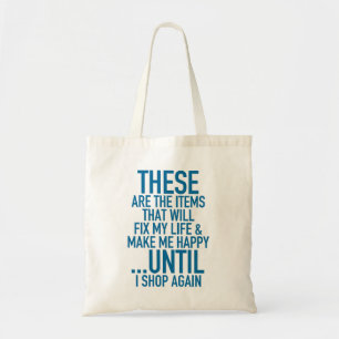Repariere mein Shopaholic-Leben Tragetasche