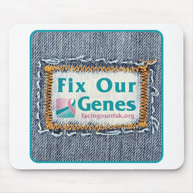 REPARIEREN SIE UNSERE GENE MOUSEPAD (Vorne)