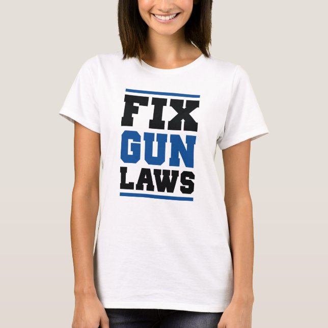 Reparieren von Gun-Laws T-Shirt (Vorderseite)