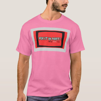 Reparier's im Nachhinein T-Shirt | Filmemacher Hum