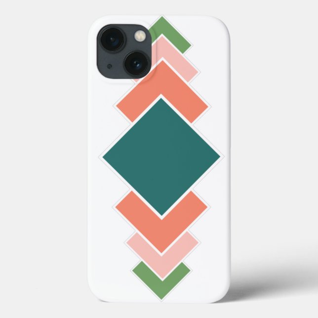 Repeating Diamonds  Case-Mate iPhone Hülle (Rückseite)