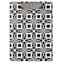 Repeating GEOMETRIC PATTERN in black and white