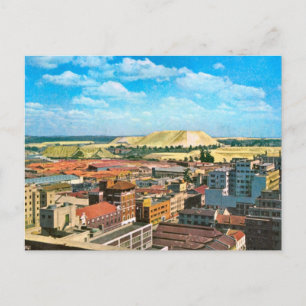 Replica Vintag Johannesburg, Goldminen Postkarte