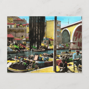 Replica Vintage  postcard, Marseille, Fishermans Q Postkarte