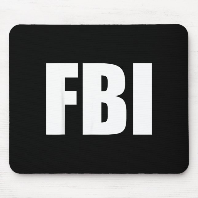 Replik-Agent-Inspektor-lustiges-Halloween-Kostüm Mousepad (Vorne)