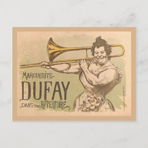 Replik alte Werbung, Margeurite Dufay Postkarte