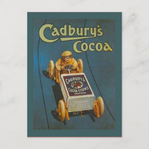 Replik alter Werbung, Cadbury's Cocoa Postkarte