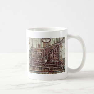 Replik Stadtplan von Delft 1649 Kaffeetasse