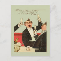 Replik Vintage Postkarte, Jolly guter Kerl