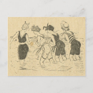 Replik Vintage, Strandparty Postkarte