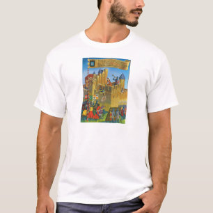 Replik Vintages Frankreich mittelalterliches T-Shirt