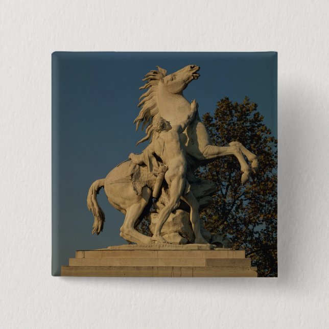 Replik von einer des zwei "mergelige Pferd" Button (Vorderseite)