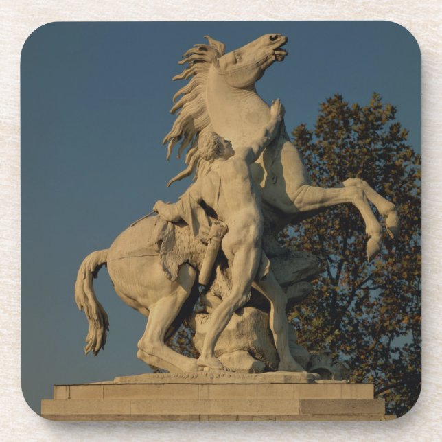 Replik von einer des zwei "mergelige Pferd" Getränkeuntersetzer (Vorderseite)