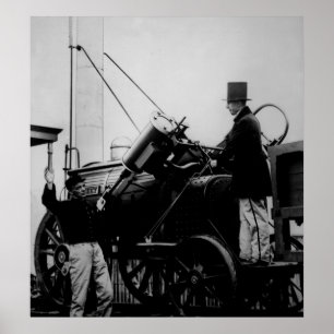 Replik von Stephensons Rocket, 1929 Poster