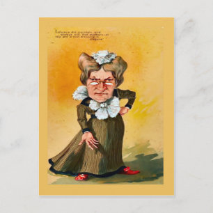 Replikat Vintage-Postkarte, Humor, Paar 1 Postkarte