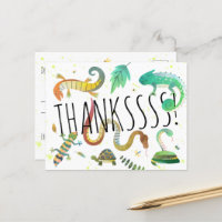 Replizieren Postkarten Party Vielen Dank Note Card