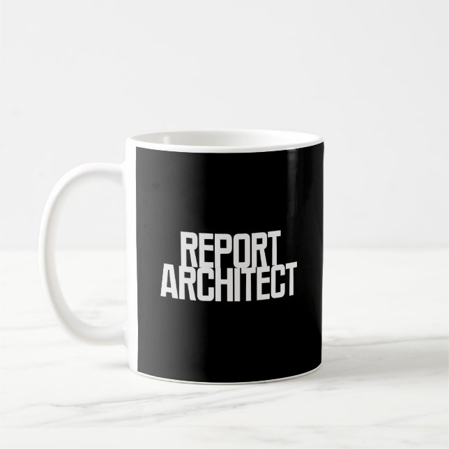 Report-Architekt | Data Storyteller Professional Kaffeetasse (Links)