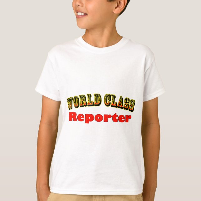Reporter T-Shirt (Vorderseite)