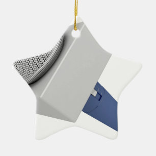 Reportermikrofon Keramik Ornament